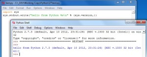 Output of Python program
